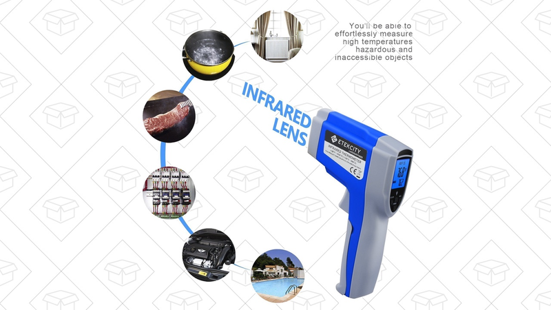 Etekcity Lasergrip IR Thermometer, $12 with code KINJAWOW